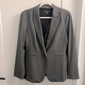 Ann Taylor Blazer, Graphite, Size 6